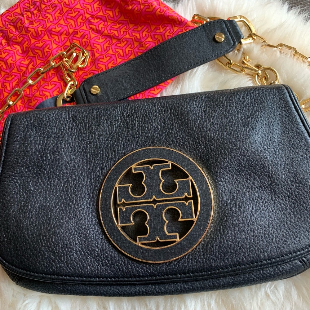 Tory Burch clutch with chain strap